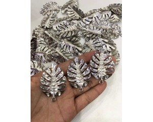 PINGENTE COSTELA DE ADÃO EM METAL KIT C/ 3 UN