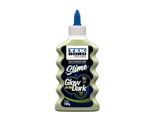 COLA SLIME GLOW IN THE  DARK 180G  TEK BOND CINTILANTE