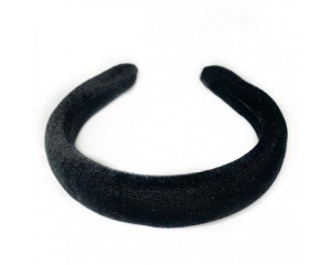 TIARA CAMURÇA ACOLCHOADA 30MM