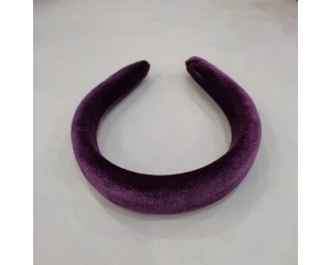 TIARA CAMURÇA ACOLCHOADA 30MM