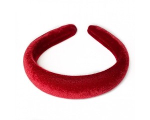 TIARA CAMURÇA ACOLCHOADA 30MM