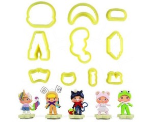 CORTADOR BONEQUINHAS 10 PÇS BLUE STAR