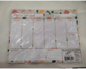 BLOCO PLANNER C/ 60FLS SEMANAL YOUNG KIT