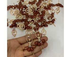 APLIQUE BAILARINA EM METAL (PCT C/ 2 UN)