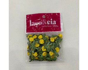 FLOR ROCOCO COM LAÇO 10MM (PCT C/ 50 UN)