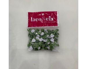 FLOR ROCOCO COM LAÇO 10MM (PCT C/ 50 UN)
