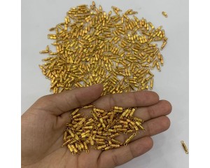 FECHO DE ROSCA PARA BIJUTERIAS DOURADO (PCT C/ 12 UN)