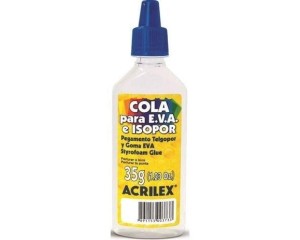 COLA PARA E.V.A E ISOPOR 35G ACRILEX