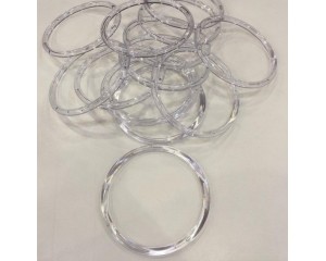 ARGOLA ACRILICA DE 100 MM (PCT C/ 24 UN)