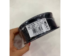 ELASTICO COLOMBE CROCHET SAO JOSE 04 PRETO 4MM COM 100M