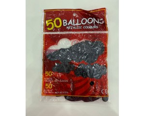 BALOES METALICOS 50 UNIDADES