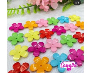 APLIQUES FLOR SORTIDAS PCT C/ 12 UNIDADES