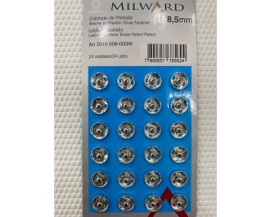 COLCHETE DE PRESSAO 8,5MM COM 24 UNIDADES