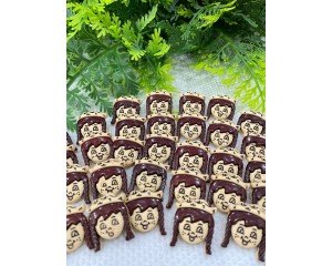 BOTOES JUNINOS BONECA DUZIA