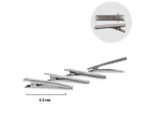 BICO DE PATO BASE RETA 4,5CM KIT C/ 10UN